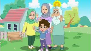 Lagu Saya Sayang Keluarga Saya | Lagu Kanak-kanak Q-dees | Bahasa Melayu