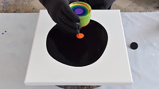 Fluid Art: How To Create Stunning Painting with Paint Drips ~ Mesmerizing Acrylic Pouring Technique