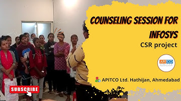 Counseling Session for Infosys CSR project
