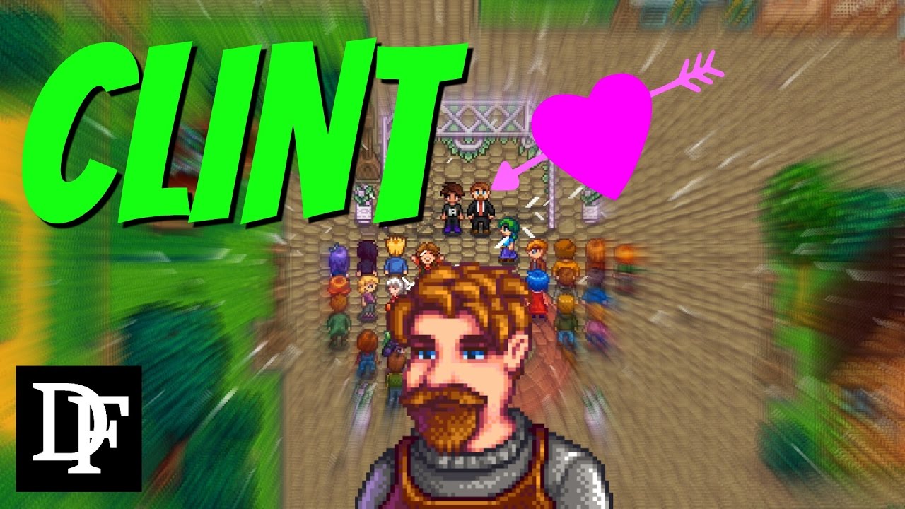 Stardew Valley Clint Gets Married YouTube stardew-valley-clint-gets-married-youtube