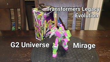 Transformers Legacy Evolution G2 Universe Mirage: Quick Review #transformers #hasbro #actionfigures