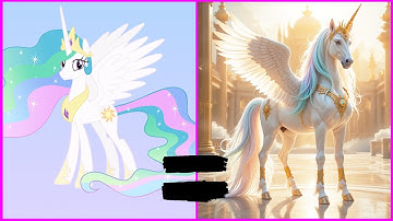 My Little Pony All Characters in Real Life 🦄+ Their Favorite Snacks & More! | Flash Quiz