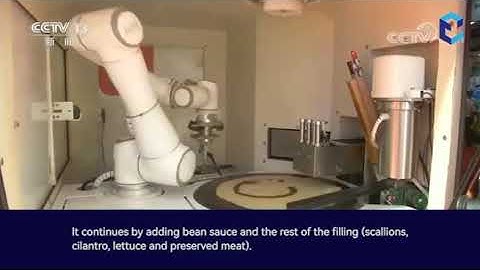 Elite Robots preparing pancake at World Robotic Conference 2022
