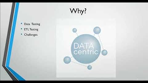 1.What is Data Testing--ETL Testing and the Challenges in ETL testing?