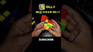 OLL 8 | 3X3 CUBE CFOP METHOD | #shortsfeed #yt #rubikscube