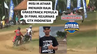 M ATHAR READY TO COMPETE IN THE FINAL OF THE INDONESIAN GRASSTRACK NATIONAL CHAMPIONSHIP AT THE W...