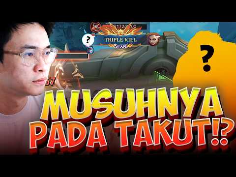 WE PICKED A HERO THAT MAKES ENEMIES RUN !! - Mobile Legends