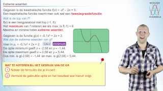 Extreme Waarden Wis B
