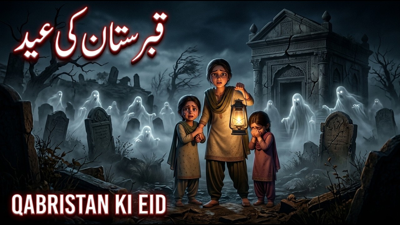Kabristan Ki Eid | Emotional Horror Story | 3D Cartoon ASMR#KabristanKiEid #EmotionalHorrorStory