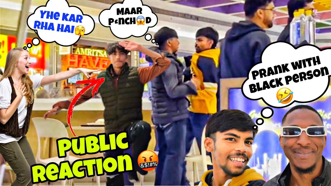Me and my friend fighting on public place.😂🔥and see public reaction 😭#trending #funny#explore 