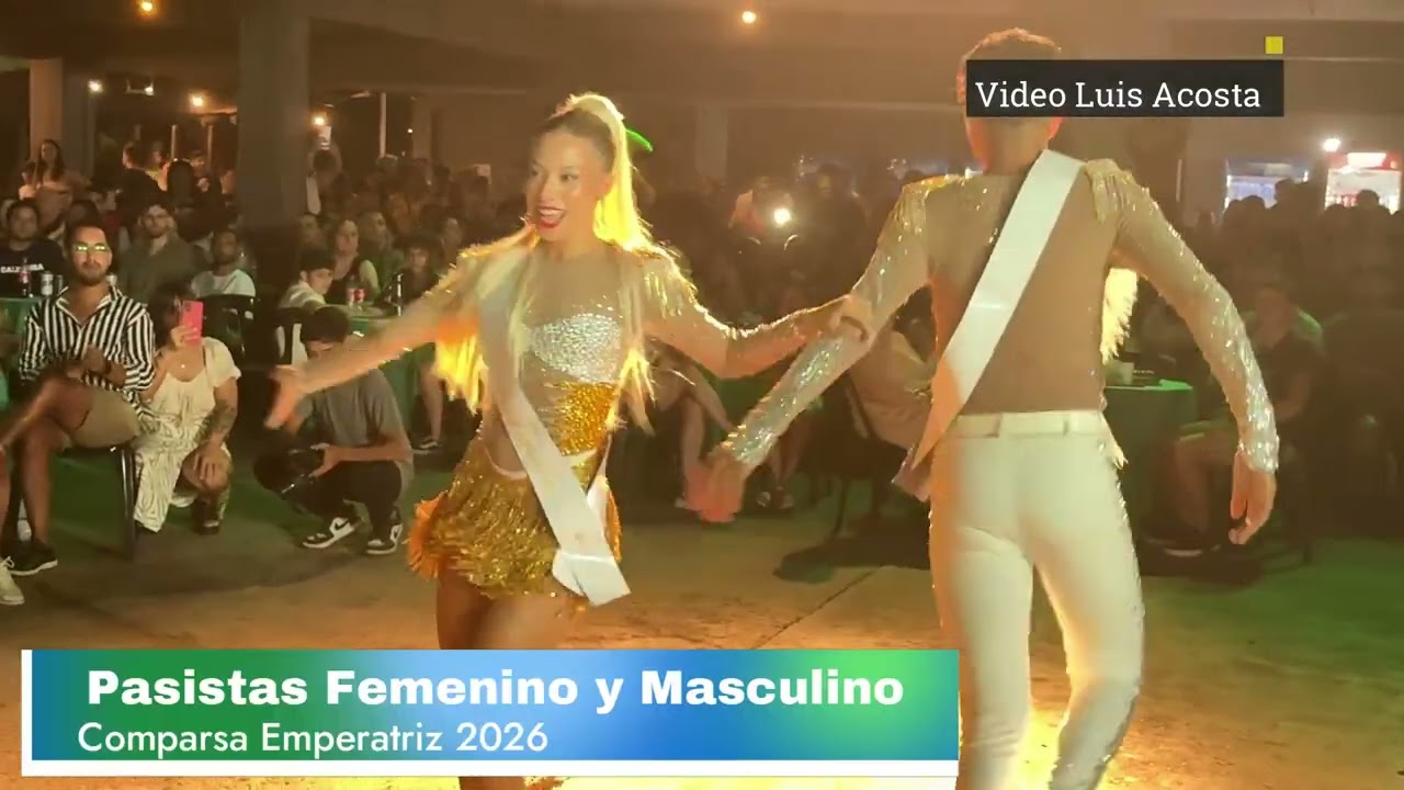 Comparsa Emperatriz 2026 - Presentación de figuras - Elección de Reyes de Institución
