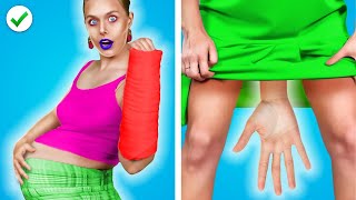 How to Survive a Cast || Life Hacks for Dealing with a Cast AT SCHOOL by Crafty Panda
