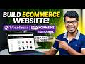 How to build eCommerce online store website using WordPress Theme | Woocommerce Tutorial