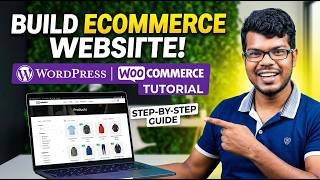 How to build eCommerce online store website using WordPress Theme | Woocommerce Tutorial