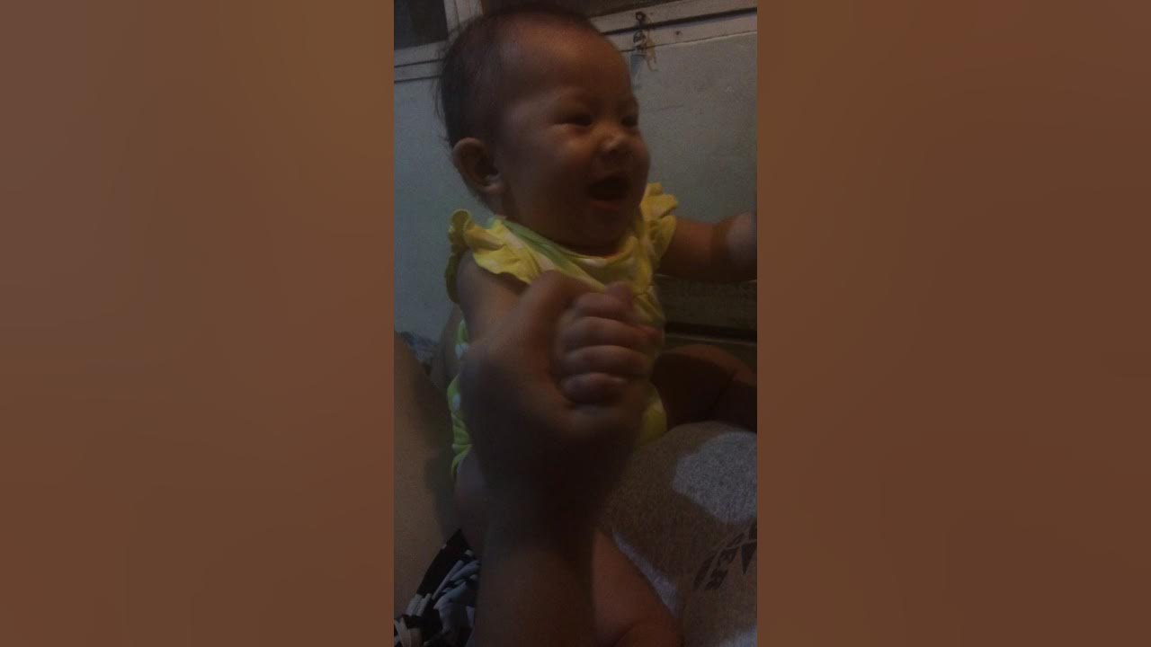 Baby laughing out loud Happy little girl laugh of a baby YouTube