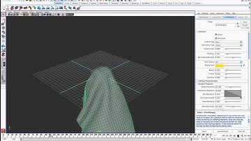 Maya Basic nCloth Tutorial by Stuart Christensen