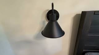 Vintage Wall Sconces Set of Two - what makes these so easy to use!