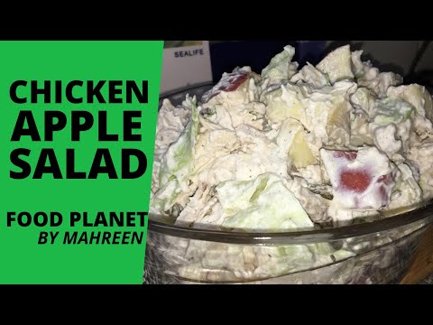 Video: Karamelizirana Piščančja In Jabolčna Solata