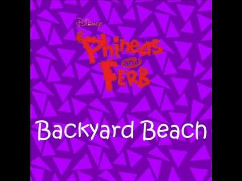 Phineas and Ferb Backyard Beach - YouTube