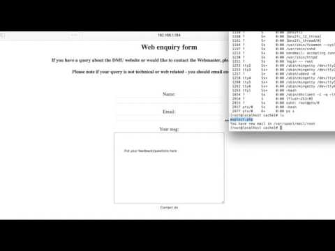 Linux PHPMail Exploit