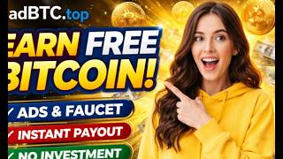 AdBTC.top Review 2026 | Earn Free Bitcoin Daily & Instant Crypto Withdrawals