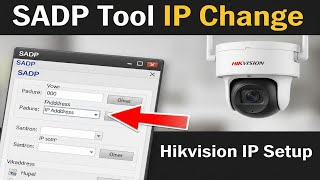 How to change IP Address with the help of SADP Tools / Hikvision IP Camera change IP Address in SADP screenshot 5