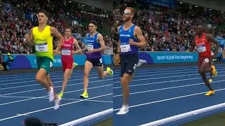 Josh Kerr vs Cameron Myers in Men's One Mile Final Qualifying Heats at Commonwealth games 2026