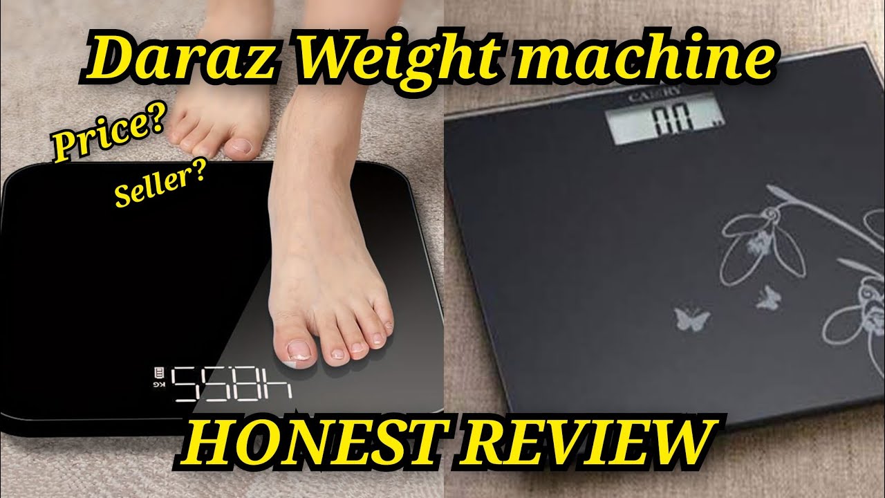 *HONEST REVIEW* Body Weight Machine Daraz Unboxing/Weight machine