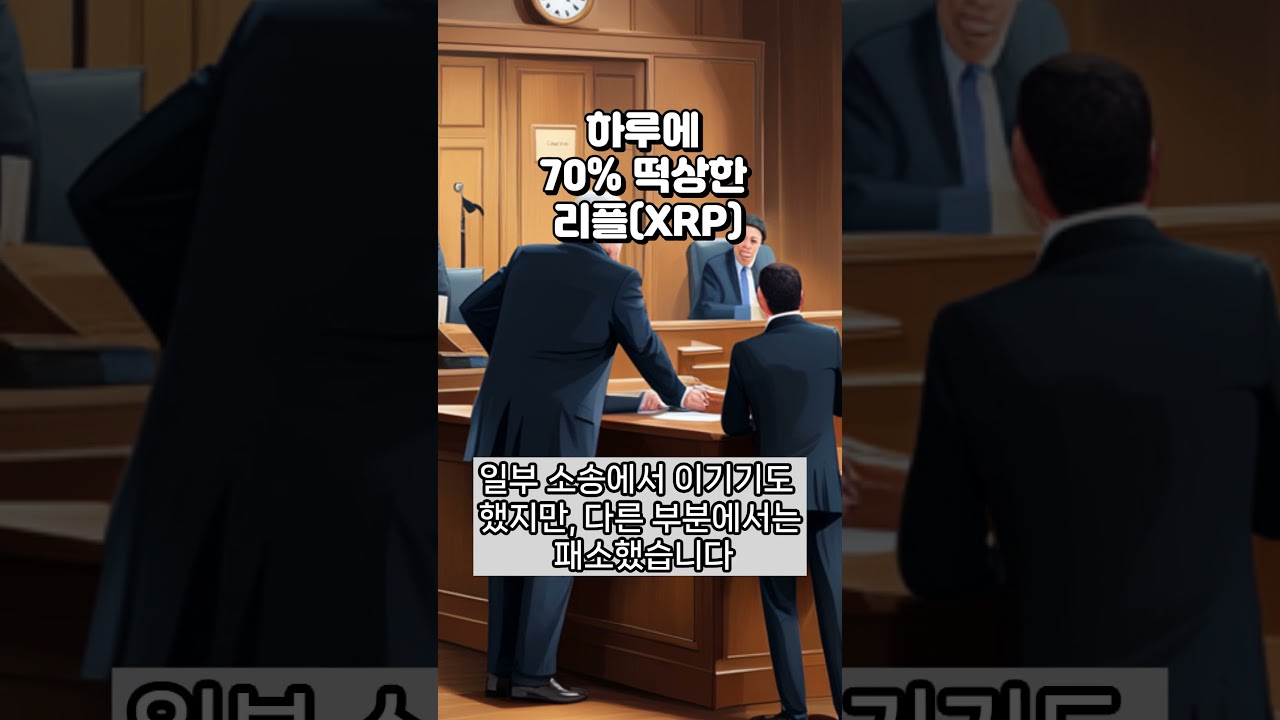 리플(XRP)이 하루만에 70% 떡상한 이유 - YouTube
