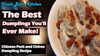 The best dumplings you will ever make || chinese pork and chives
dumpling recipe ??????