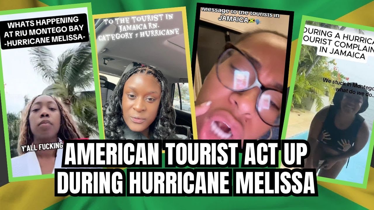 Jamaican TikTok GOES OFF on Americans Complaining About Room Services During Hurricane Melissa