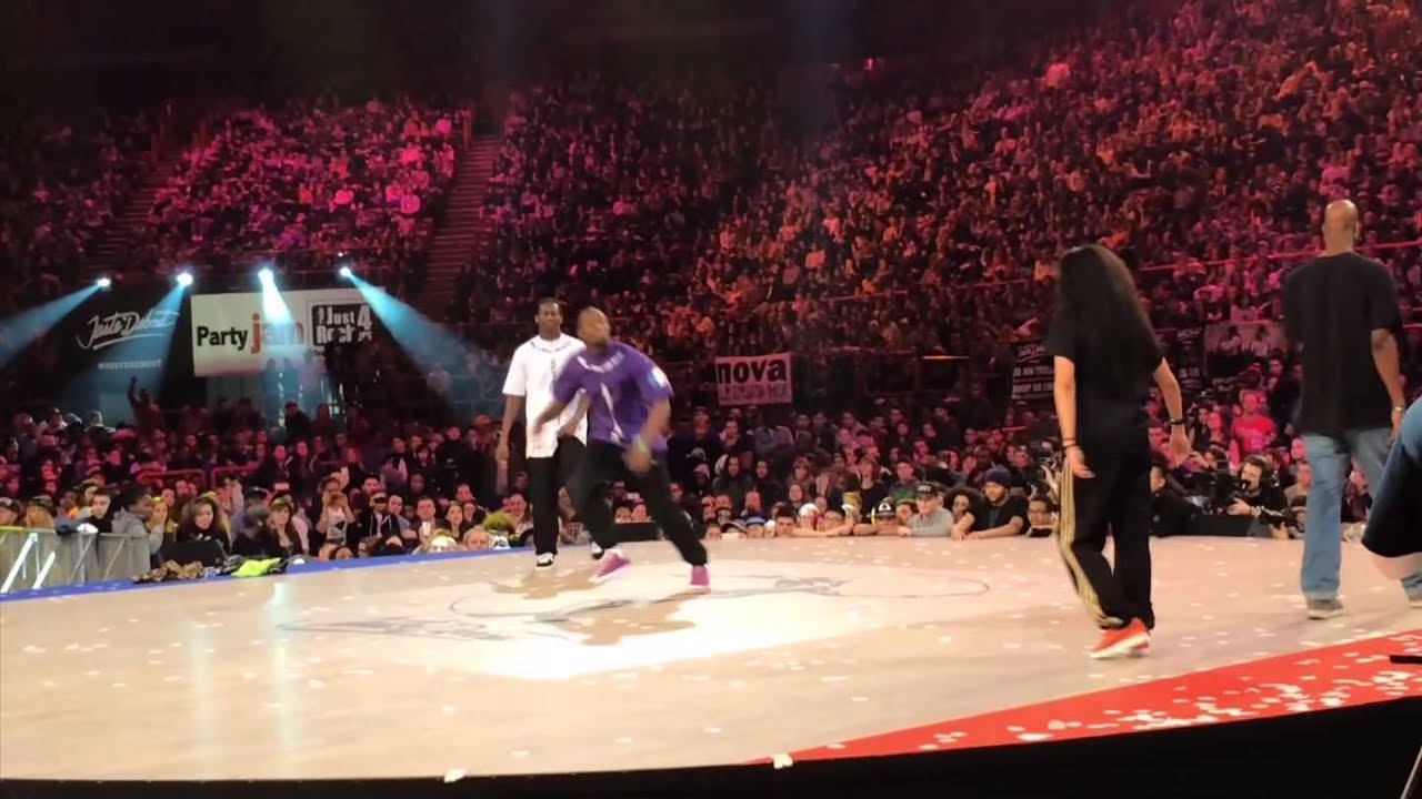Juste Debout 2014 - 1/4 Final House - K & Frankwa [SerialStepperz] (Winner) Vs Perla & Dee