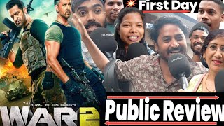 War 2 Movie public review ||Hrithik Roshan,  Junior NRT, Kiara advani ||