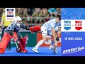 Fih hockey pro league 202223 argentina vs great britain men game 1  highlights