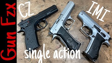 Single Action  IMI  IWI  Jericho  941F  vs  941FS  vs CZ 75B SA
