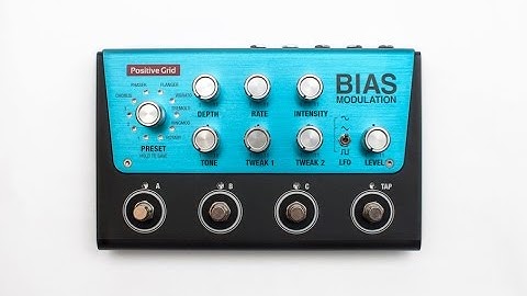 Introducing BIAS Modulation Pedal