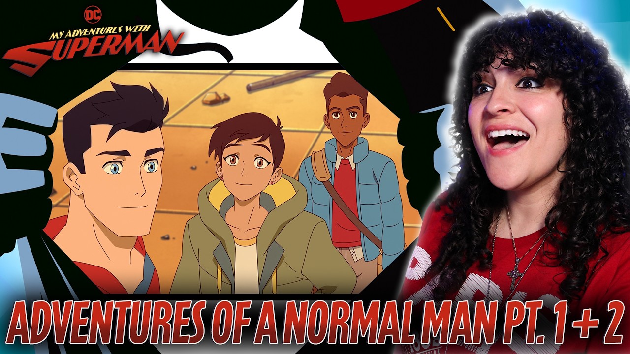*• LESBIAN REACTS – MY ADVENTURES WITH SUPERMAN – 1x1+2 – ADVENTURES OF A NORMAL MAN PT. 1 + 2 •*