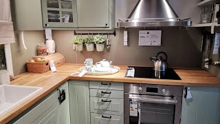 IKEA STENSUND Light Green Kitchen – Modern Country Style Inspiration