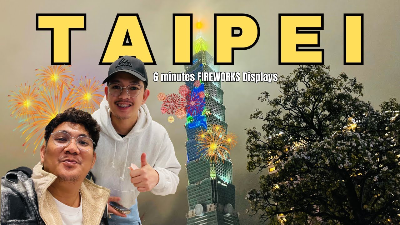 Впервые в Тайбэе, Тайвань! 🇹🇼 || Мы отмечаем обратный отсчет до Нового года