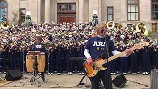 Video thumbnail of "Chicago with Notre Dame Marching Band - Saturday in the Park Oct. 2017"