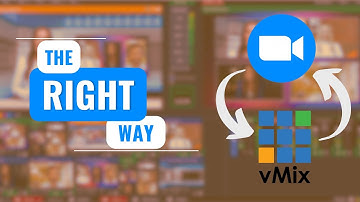Connect vMix AND Zoom LIKE A PRO! (Audio & Video)