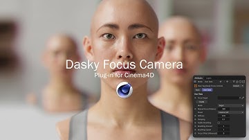 Dasky Focus Camera – Cinema 4D Focus Animation Plugin (Tutorial)