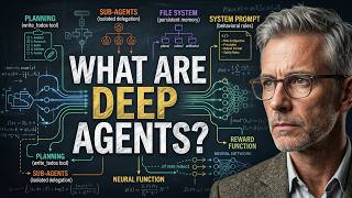 What are Deep Agents Planning, Sub-Agents, File Systems, and Code #agenticai #ml #python ai #claude