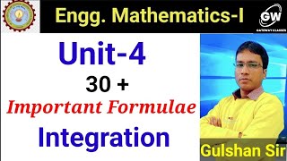 Basic Formulae of Integration I Engg.Mathematics-1 I B.Tech First Year I by Gulshan Sir screenshot 4