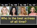 Top 200 the best actresses in film history who is the best actor of all time with voting address