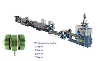 POLYESTER PET PACKING STRAPPING BAND STRAP TAPE BAND ROLL MAKING PRODUCTION EXTRUSION MAKING MACHINE