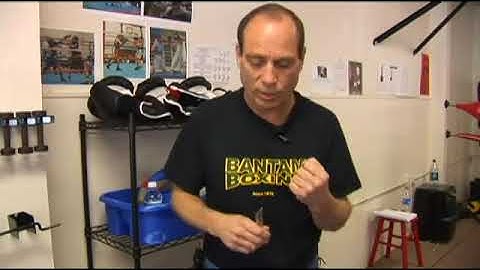 Using Scissors as a Boxing Corner Man