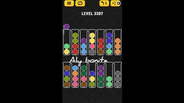 ball sort puzzle level 3307