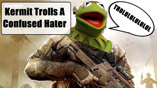 Kermit The Frog Trolls A Confused Hater Black Ops 2 Voice Trolling