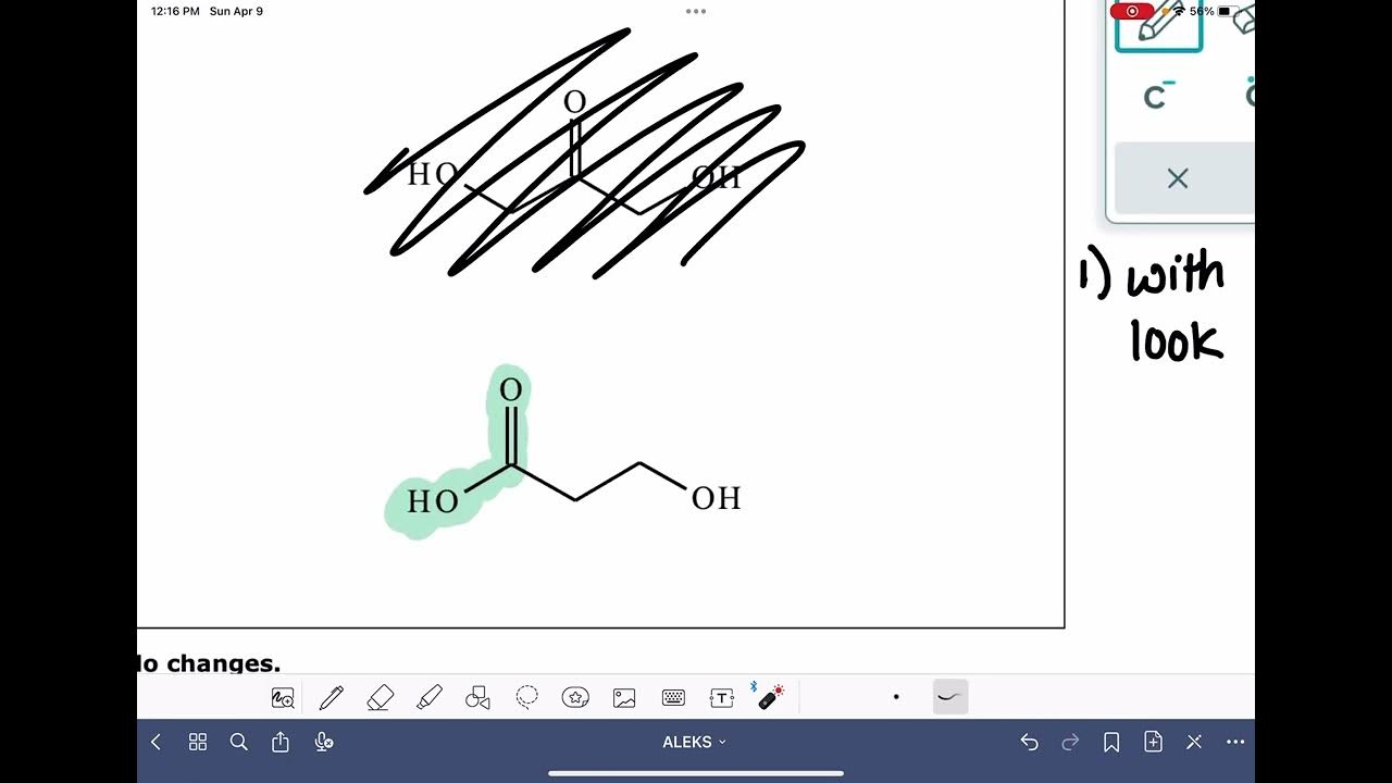 ALEKS Recognizing organic acids and bases YouTube